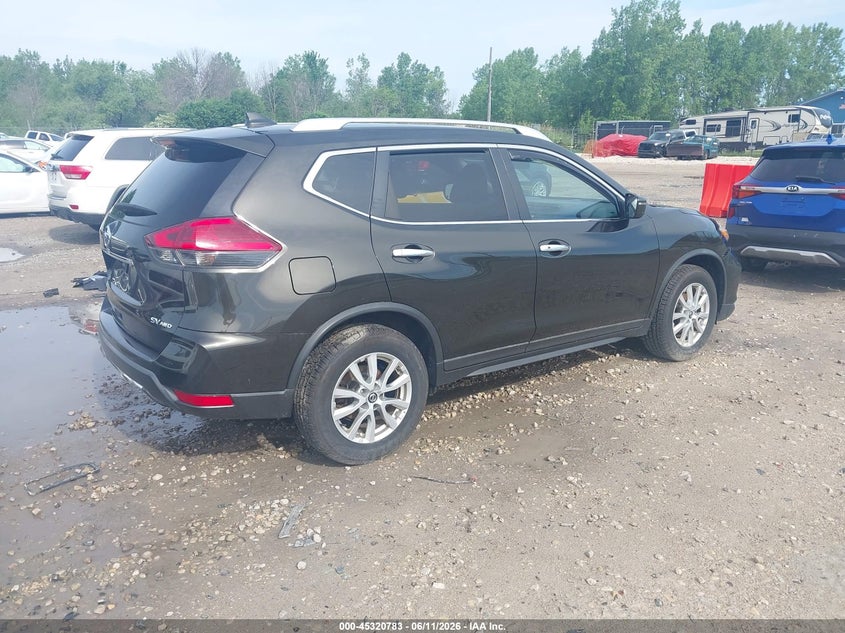 2017 Nissan Rogue VIN KNMAT2MV2HP575572 IAAI salvage auction — FRONT END, Clear (Wisconsin), sold $875 on 2026-07-16 (photo 4)