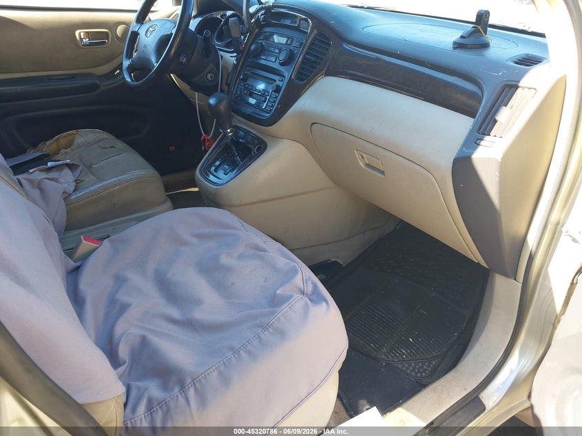 2001 Toyota Highlander VIN JTEHF21A310003332 IAAI salvage auction — FRONT END, Clear (New York), sold $500 on 2026-07-14 (photo 5)