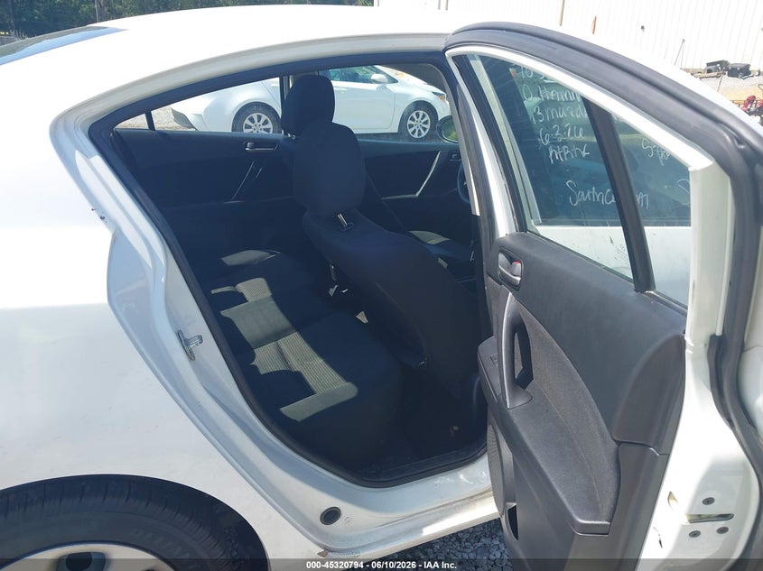 2013 Mazda 3 VIN JM1BL1U77D1705391 IAAI salvage auction — REPOSSESSION, Nrc Lienholder Repossession Paperwork (Mississippi), sold $1,900 on 2026-07-10 (photo 8)