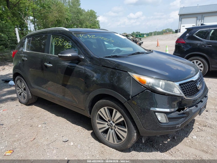 2015 Kia Sportage VIN KNDPC3AC8F7723725 IAAI salvage auction — FRONT END, Salvage Title, sold $2,800 on 2026-07-15 (photo 1)