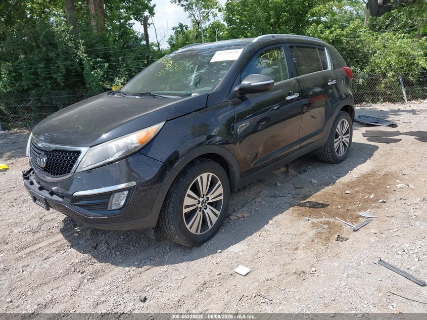 2015 Kia Sportage VIN KNDPC3AC8F7723725 IAAI salvage auction — FRONT END, Salvage Title, sold $2,800 on 2026-07-15 (photo 2)