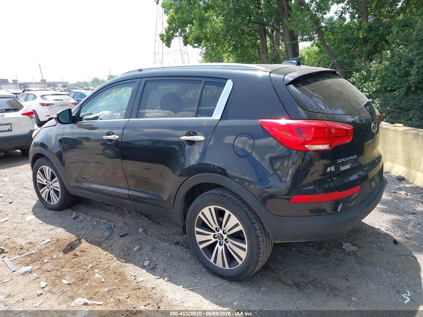 2015 Kia Sportage VIN KNDPC3AC8F7723725 IAAI salvage auction — FRONT END, Salvage Title, sold $2,800 on 2026-07-15 (photo 3)