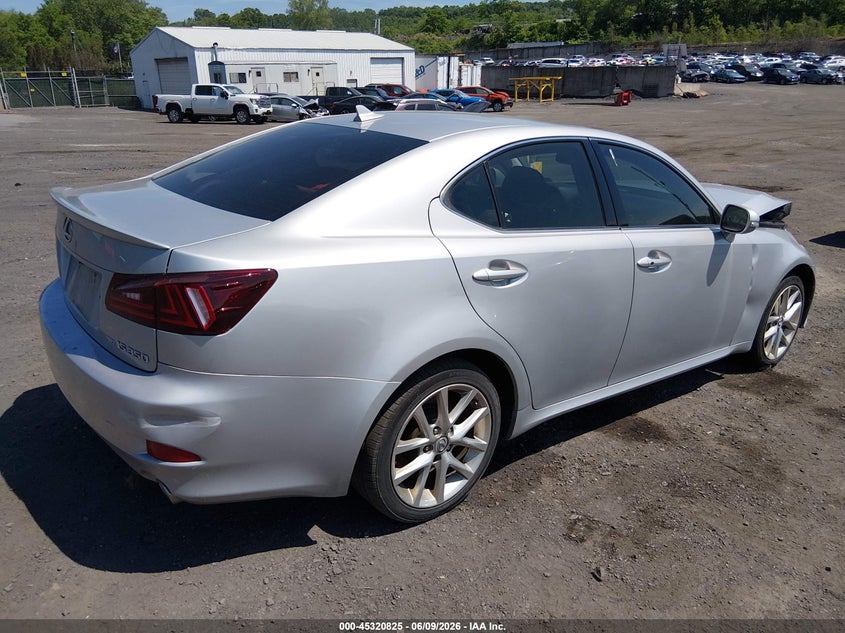 2011 Lexus Is 350 VIN JTHCE5C25B5000833 IAAI salvage auction — FRONT END, Salvage (Pennsylvania), sold $125 on 2026-07-14 (photo 4)