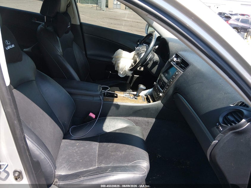 2011 Lexus Is 350 VIN JTHCE5C25B5000833 IAAI salvage auction — FRONT END, Salvage (Pennsylvania), sold $125 on 2026-07-14 (photo 5)
