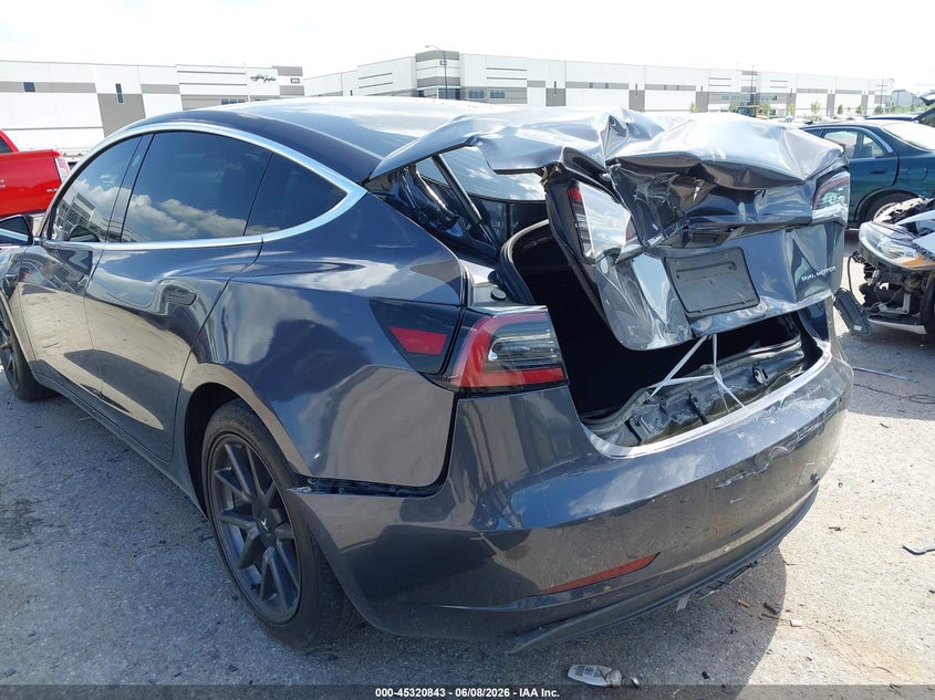 2020 Tesla Model 3 VIN 5YJ3E1EB9LF534795 IAAI salvage auction — REAR END, Salvage (Texas), sold $6,300 on 2026-07-30 (photo 6)