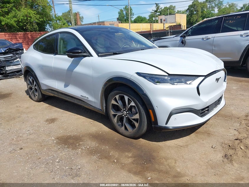 2021 Ford Mustang mach-e VIN 3FMTK3SS5MMA54576 IAAI salvage auction — REAR END, Salvage Title, sold $9,350 on 2026-08-20 (photo 1)