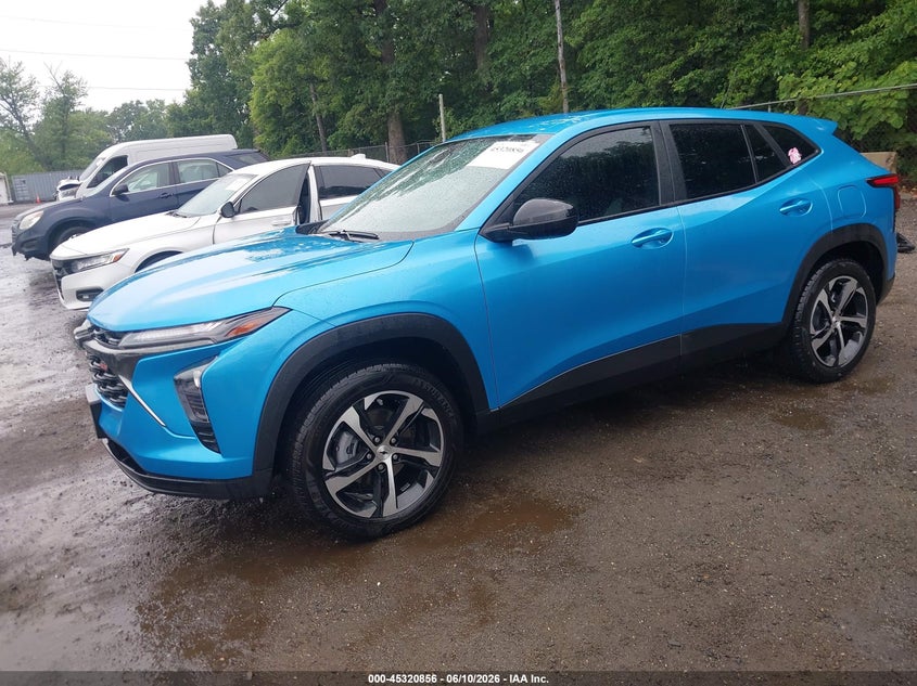 2025 Chevrolet Trax VIN KL77LGEP1SC066477 IAAI salvage auction — RIGHT SIDE, Salvage Title, sold $9,950 on 2026-08-26 (photo 2)