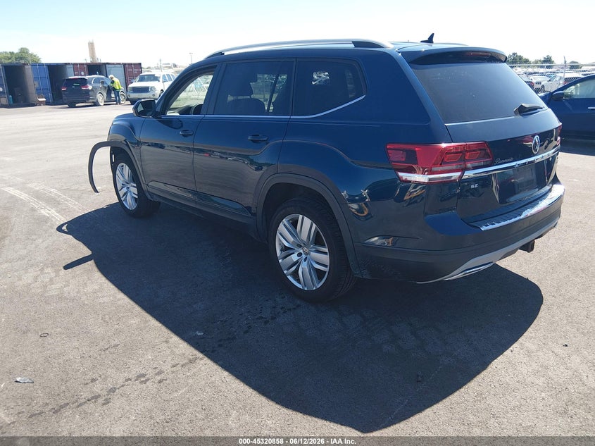 2019 Volkswagen Atlas VIN 1V2UR2CA9KC538266 IAAI salvage auction — FRONT END, Salvage Title, sold $2,200 on 2026-08-13 (photo 3)