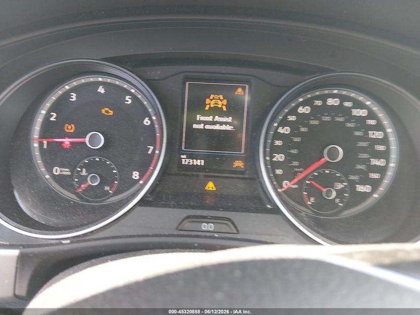 2019 Volkswagen Atlas VIN 1V2UR2CA9KC538266 IAAI salvage auction — FRONT END, Salvage Title, sold $2,200 on 2026-08-13 (photo 7)