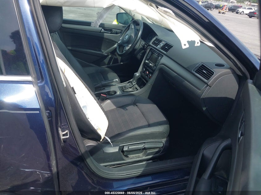 2015 Volkswagen Passat VIN 1VWBS7A37FC031058 IAAI salvage auction — SIDE, Salvage Title, sold $25 on 2026-07-28 (photo 5)