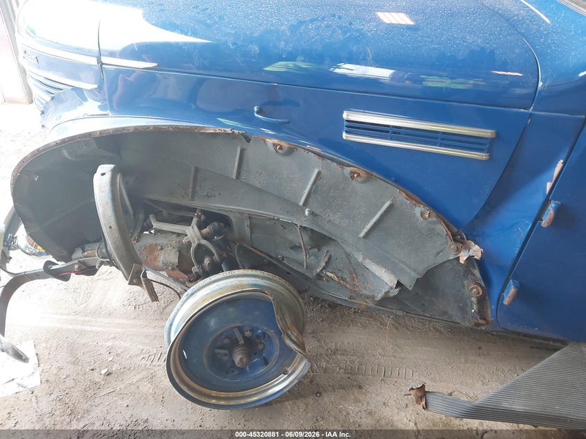1939 Plymouth Other VIN 00000000116D21801 IAAI salvage auction — LEFT SIDE, Salvage (Michigan), sold $1,500 on 2026-07-28 (photo 6)