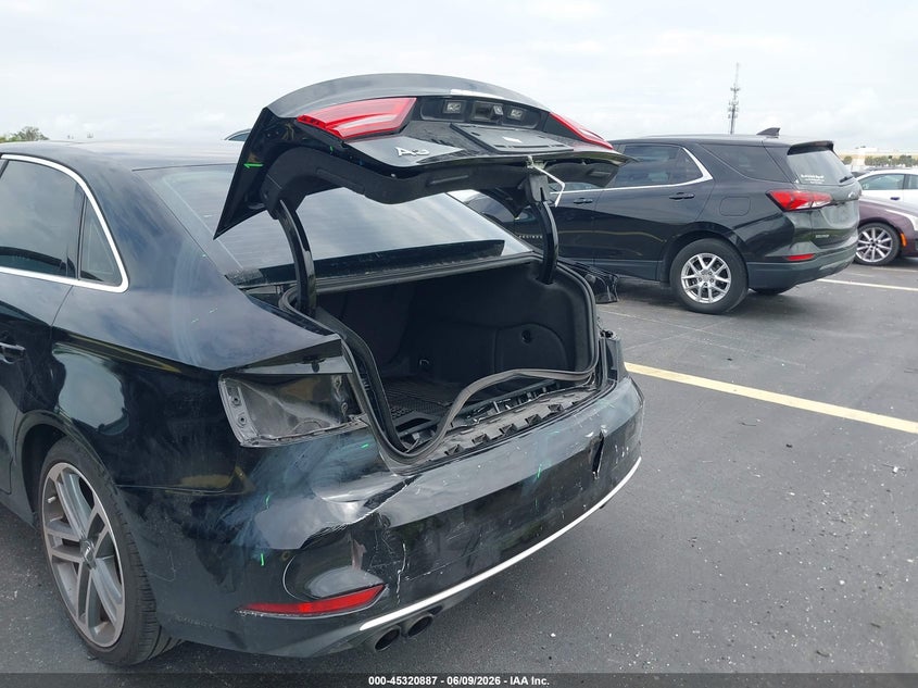 2019 Audi A3 VIN WAUAUGFF7K1028692 IAAI salvage auction — REAR END, Salvage Title, sold $5,450 on 2026-07-16 (photo 6)
