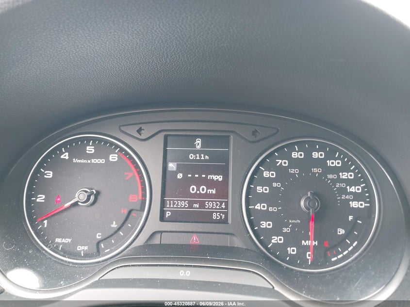 2019 Audi A3 VIN WAUAUGFF7K1028692 IAAI salvage auction — REAR END, Salvage Title, sold $5,450 on 2026-07-16 (photo 7)