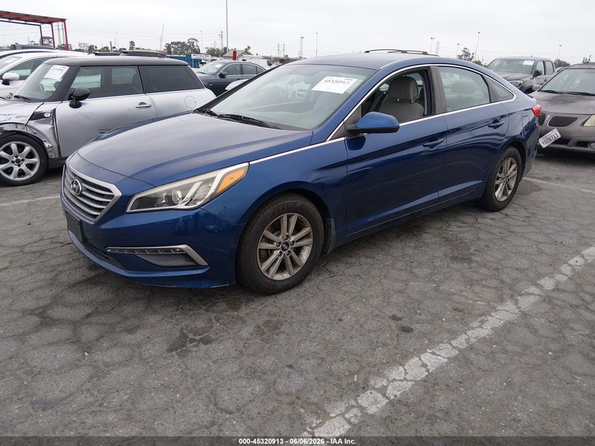 2015 Hyundai Sonata VIN 5NPE24AFXFH247712 IAAI salvage auction — NORMAL WEAR, Clear - Dealer Only (California), sold $1,350 on 2026-07-09 (photo 2)