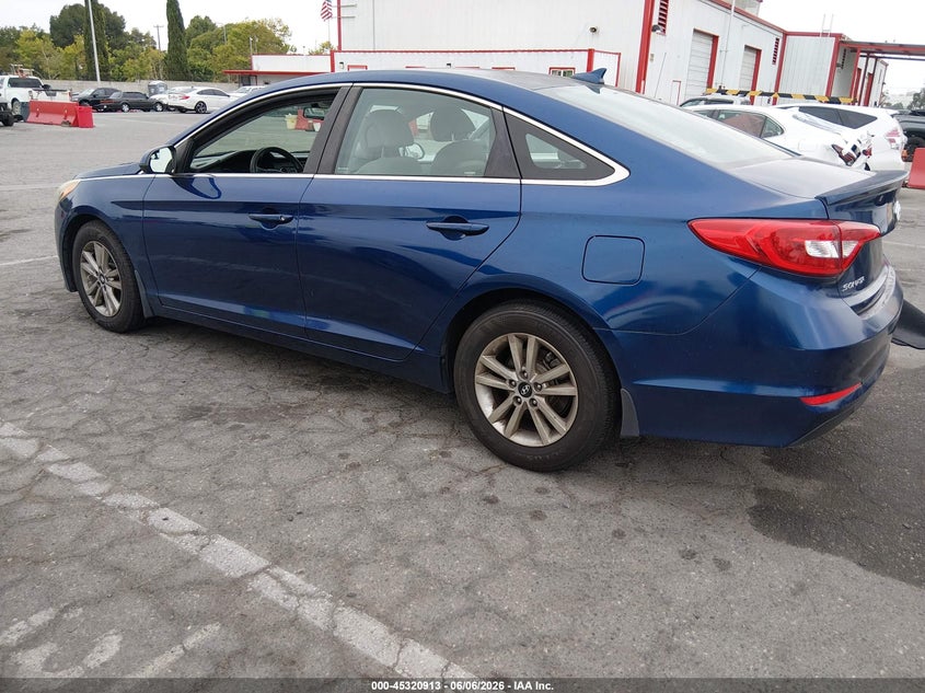 2015 Hyundai Sonata VIN 5NPE24AFXFH247712 IAAI salvage auction — NORMAL WEAR, Clear - Dealer Only (California), sold $1,350 on 2026-07-09 (photo 3)
