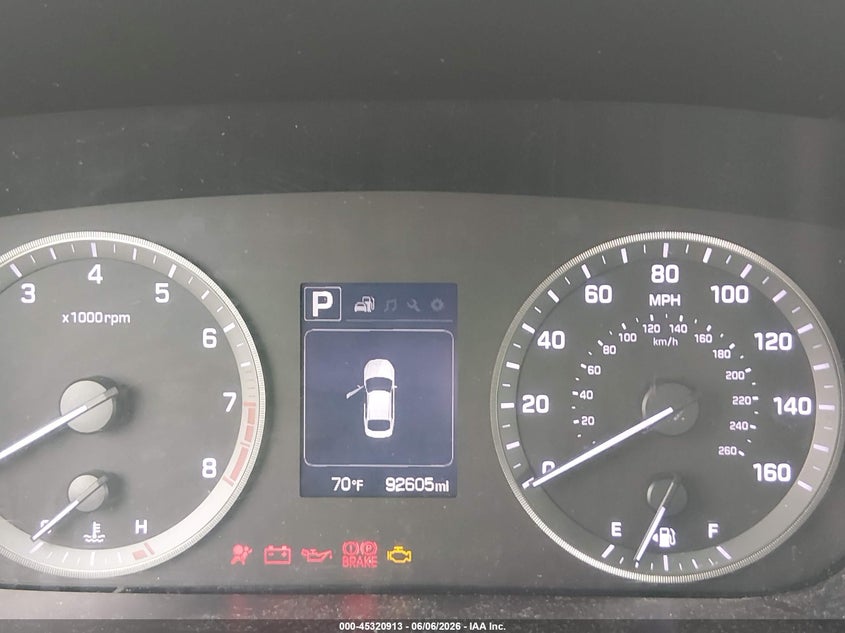 2015 Hyundai Sonata VIN 5NPE24AFXFH247712 IAAI salvage auction — NORMAL WEAR, Clear - Dealer Only (California), sold $1,350 on 2026-07-09 (photo 7)