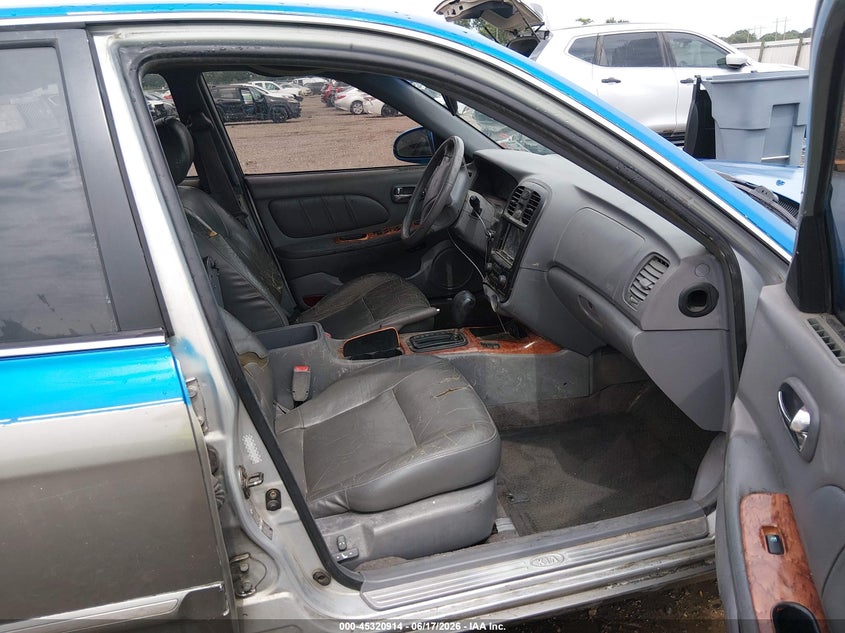 2002 Kia Optima VIN KNAGD126025144225 IAAI salvage auction — FRONT END, Salvage (Louisiana), sold $25 on 2026-07-22 (photo 5)