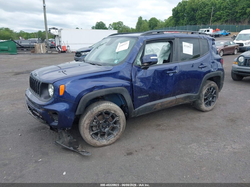 2019 Jeep Renegade VIN ZACNJBBB5KPK14800 IAAI salvage auction — FRONT & REAR, Salvage Title, sold $1,050 on 2026-07-07 (photo 2)