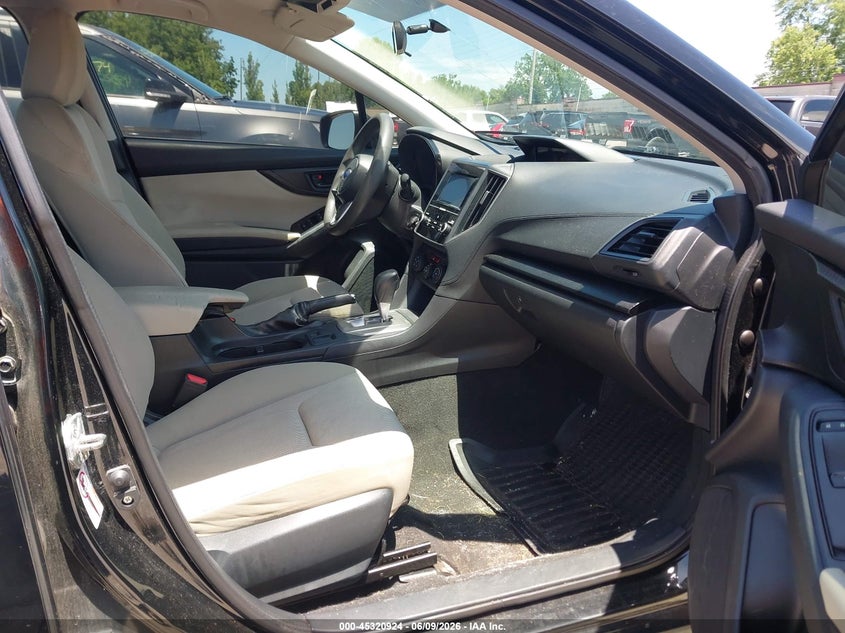 2019 Subaru Impreza VIN 4S3GKAA60K3607969 IAAI salvage auction — HAIL, Clear (Missouri), sold $2,300 on 2026-08-24 (photo 5)