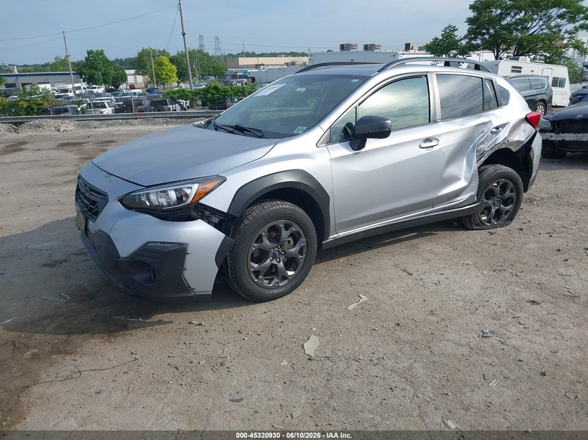 2023 Subaru Xv VIN JF2GTHSCXPH231447 IAAI salvage auction — REAR END, Salvage (Pennsylvania), sold $4,950 on 2026-07-24 (photo 2)