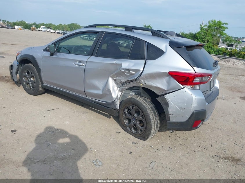 2023 Subaru Xv VIN JF2GTHSCXPH231447 IAAI salvage auction — REAR END, Salvage (Pennsylvania), sold $4,950 on 2026-07-24 (photo 3)