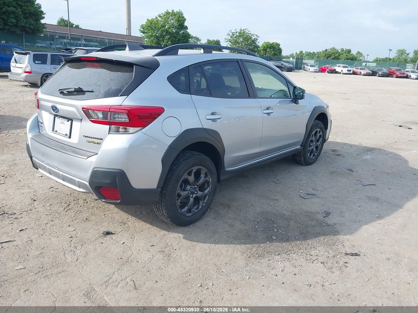 2023 Subaru Xv VIN JF2GTHSCXPH231447 IAAI salvage auction — REAR END, Salvage (Pennsylvania), sold $4,950 on 2026-07-24 (photo 4)
