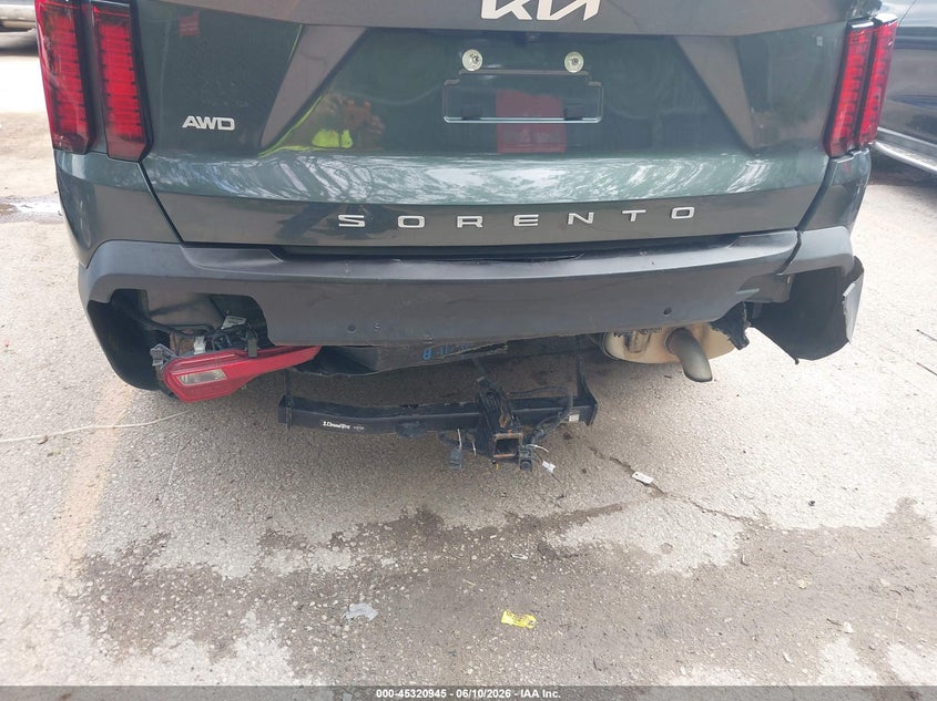 2022 Kia Sorento VIN 5XYRLDLC6NG146660 IAAI salvage auction — REAR END, Salvage Title, sold $6,300 on 2026-07-22 (photo 6)