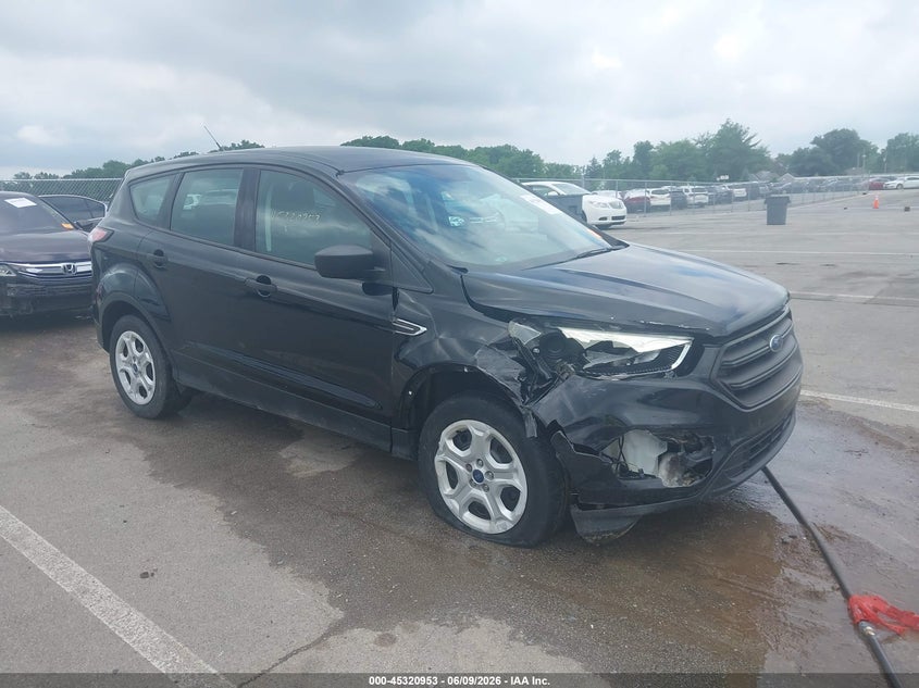 2017 Ford Escape VIN 1FMCU0F75HUE25803 IAAI salvage auction — FRONT END, Clear (Indiana), sold $2,000 on 2026-07-28 (photo 1)