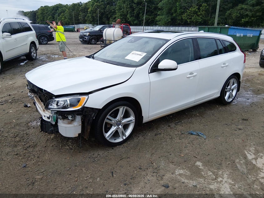 2016 Volvo V60 VIN YV1612SM9G1311847 IAAI salvage auction — FRONT END, Salvage (Idaho), sold $1,375 on 2026-08-06 (photo 2)