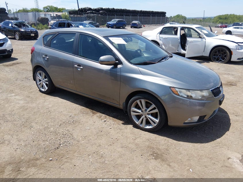 2011 Kia Forte VIN KNAFW5A30B5387814 IAAI salvage auction — NORMAL WEAR, Clear (Pennsylvania), sold $650 on 2026-07-10 (photo 1)