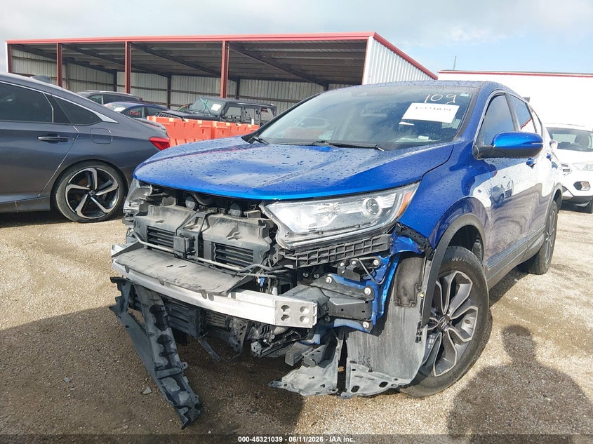 2021 Honda Cr-v VIN 7FARW2H50ME005793 IAAI salvage auction — FRONT & REAR, Salvage Title, sold $7,000 on 2026-07-30 (photo 6)