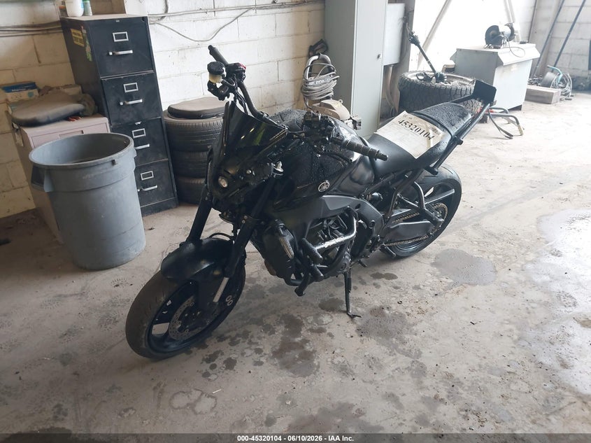 2023 Yamaha Mt VIN JYARN71E3PA005172 IAAI salvage auction — FRONT END, Salvage - Greater Than 75% (Maryland), sold $1,550 on 2026-07-28 (photo 2)