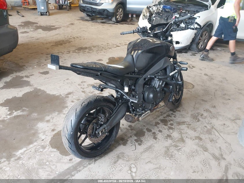 2023 Yamaha Mt VIN JYARN71E3PA005172 IAAI salvage auction — FRONT END, Salvage - Greater Than 75% (Maryland), sold $1,550 on 2026-07-28 (photo 4)