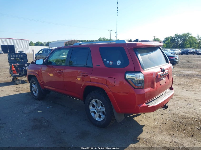 2018 Toyota 4runner VIN JTEBU5JR5J5524526 IAAI salvage auction — FRONT END, Salvage Title, sold $7,200 on 2026-07-21 (photo 3)