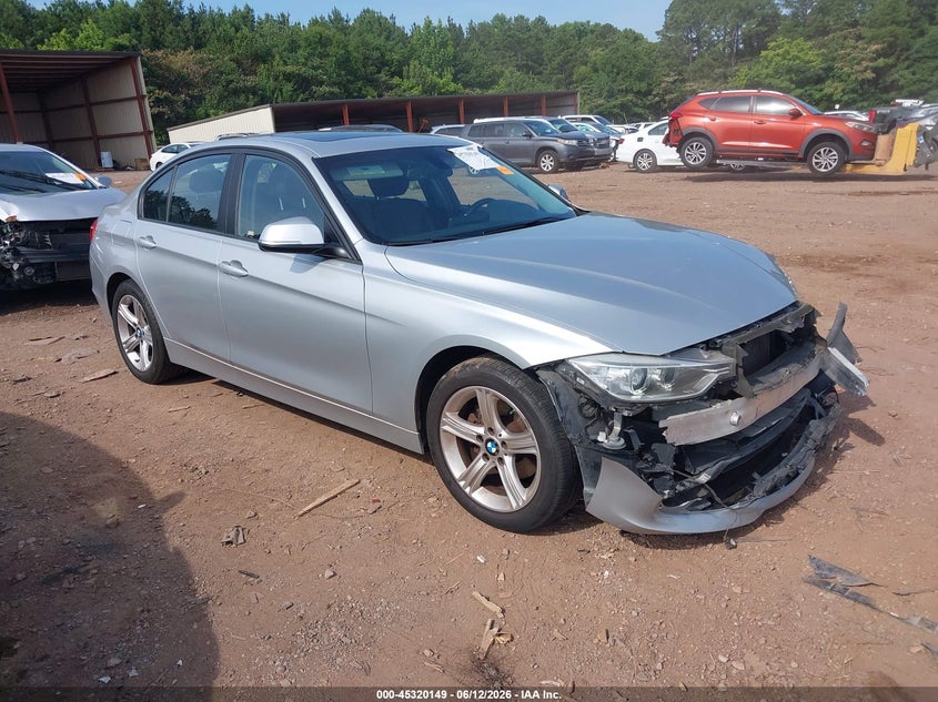 2015 BMW 3er VIN WBA3A5G51FNS84658 IAAI salvage auction — FRONT END, Salvage (Alabama), sold $1,150 on 2026-07-15 (photo 1)