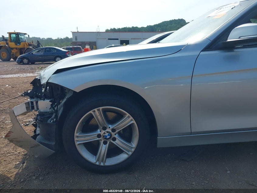 2015 BMW 3er VIN WBA3A5G51FNS84658 IAAI salvage auction — FRONT END, Salvage (Alabama), sold $1,150 on 2026-07-15 (photo 6)