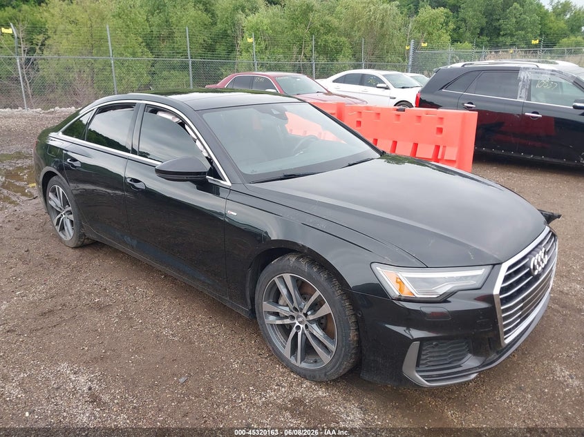 2019 Audi A6 VIN WAUL2AF2XKN039736 IAAI salvage auction — LEFT FRONT, Salvage Title, sold $11,500 on 2026-07-15 (photo 1)