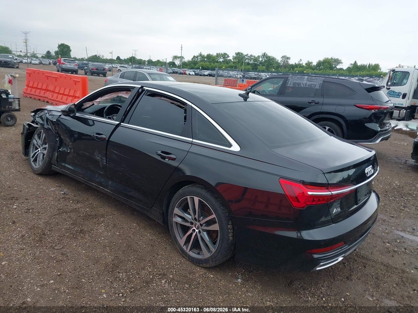 2019 Audi A6 VIN WAUL2AF2XKN039736 IAAI salvage auction — LEFT FRONT, Salvage Title, sold $11,500 on 2026-07-15 (photo 3)
