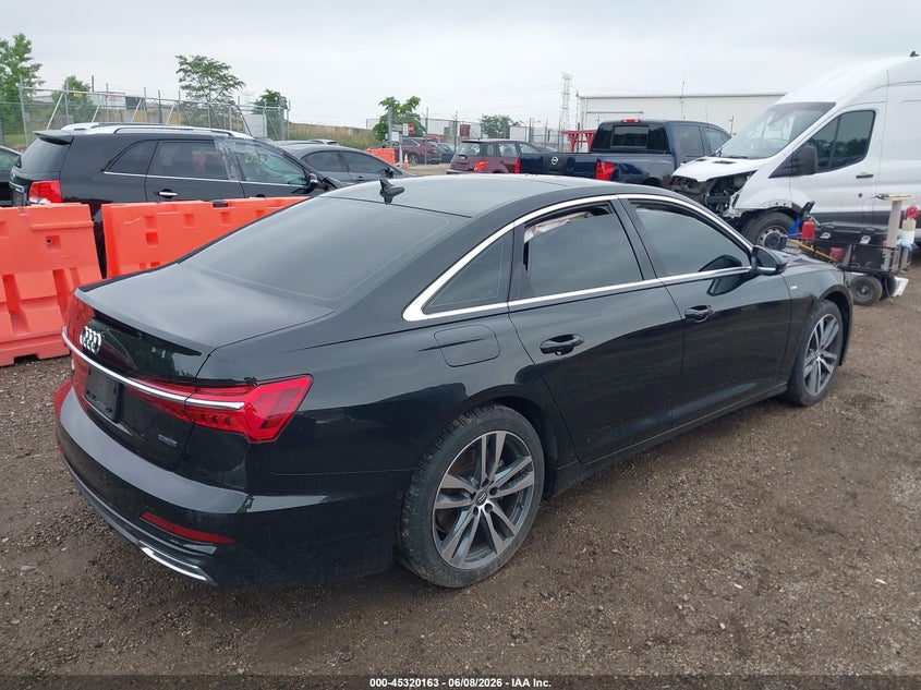 2019 Audi A6 VIN WAUL2AF2XKN039736 IAAI salvage auction — LEFT FRONT, Salvage Title, sold $11,500 on 2026-07-15 (photo 4)
