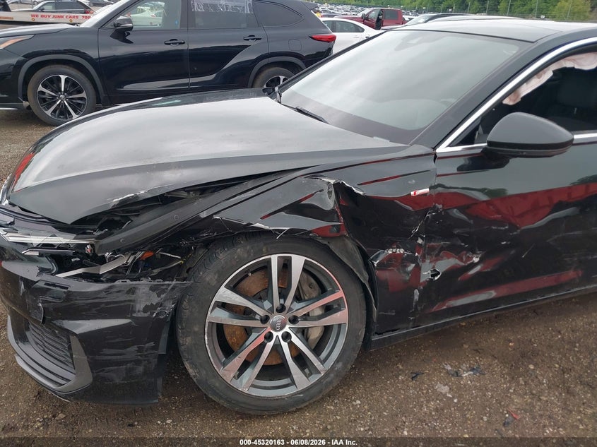 2019 Audi A6 VIN WAUL2AF2XKN039736 IAAI salvage auction — LEFT FRONT, Salvage Title, sold $11,500 on 2026-07-15 (photo 6)