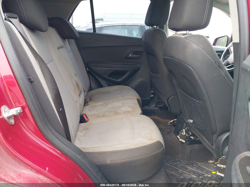 2015 Chevrolet Trax VIN KL7CJKSB3FB154264 IAAI salvage auction — NORMAL WEAR, Clear (North Carolina), sold $250 on 2026-07-22 (photo 8)