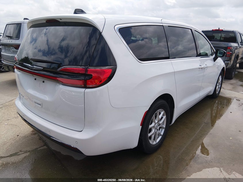 2025 Chrysler Pacifica VIN 2C4RC1BG6SR612100 IAAI salvage auction — FRONT END, Enterprise Vehicles Clear Only (North Carolina), sold $20,100 on 2026-07-06 (photo 4)