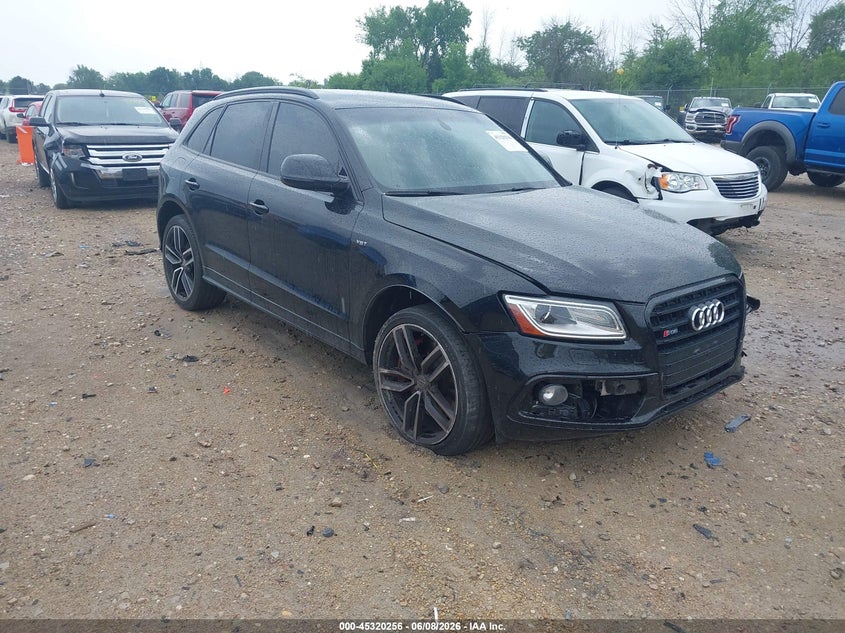 2017 Audi Sq5 VIN WA1CCAFP5HA080040 — IAAI salvage auction photo