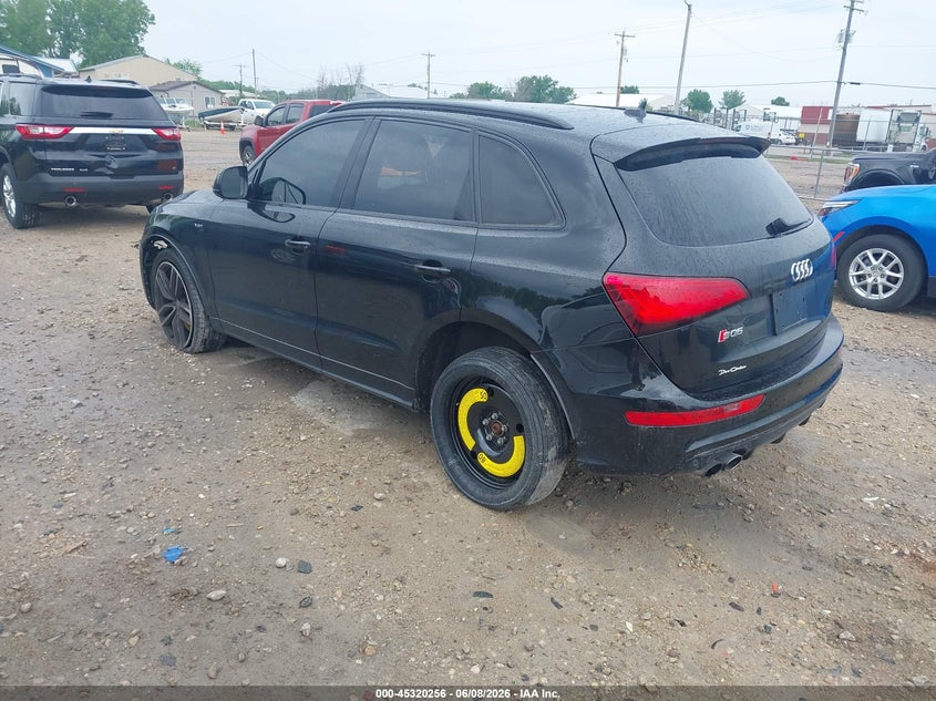 2017 Audi Sq5 VIN WA1CCAFP5HA080040 IAAI salvage auction — FRONT END, Salvage Title, sold $10,025 on 2026-07-16 (photo 3)