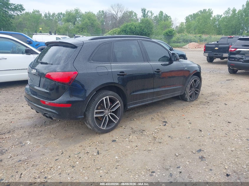 2017 Audi Sq5 VIN WA1CCAFP5HA080040 IAAI salvage auction — FRONT END, Salvage Title, sold $10,025 on 2026-07-16 (photo 4)