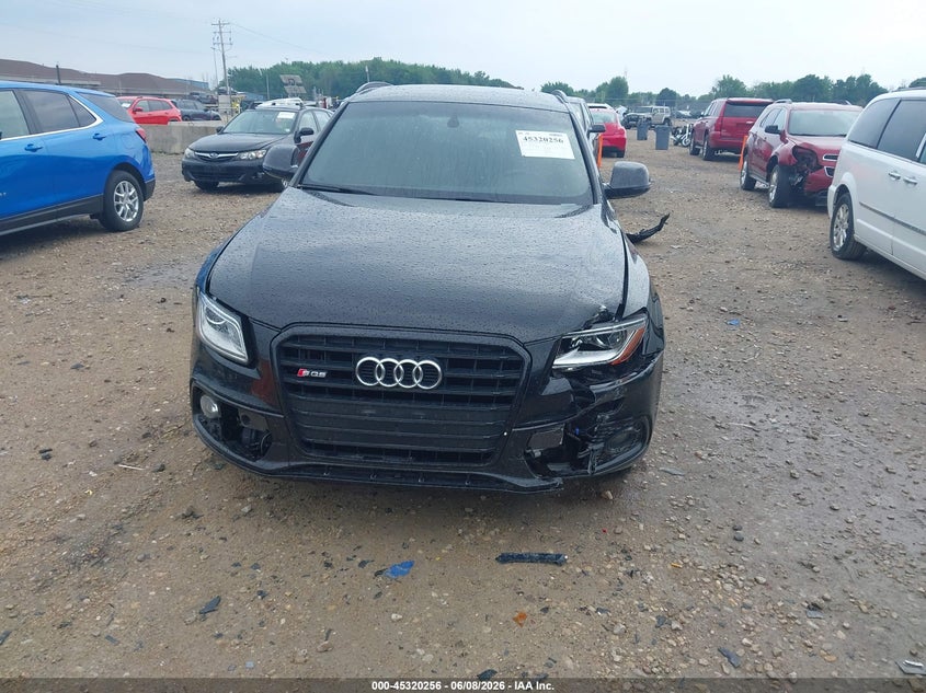 2017 Audi Sq5 VIN WA1CCAFP5HA080040 IAAI salvage auction — FRONT END, Salvage Title, sold $10,025 on 2026-07-16 (photo 6)