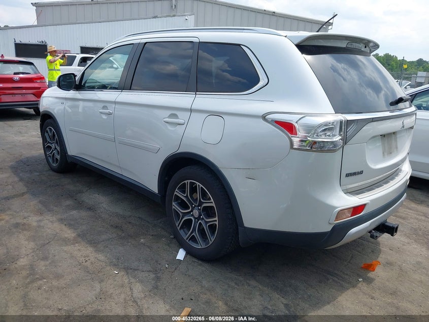 2015 Mitsubishi Outlander VIN JA4JZ4AX1FZ007065 IAAI salvage auction — FRONT END, Salvage Title, sold $1,300 on 2026-07-16 (photo 3)