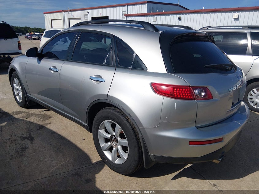 2003 Infiniti Fx35 VIN JNRAS08WX3X003863 IAAI salvage auction — NORMAL WEAR, Clear (Missouri), sold $325 on 2026-07-14 (photo 3)