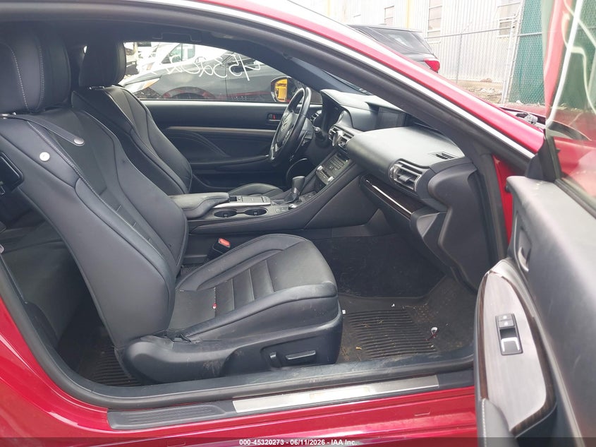 2021 Lexus Rc VIN JTHD85EC1M5006262 IAAI salvage auction — RIGHT FRONT, Salvage (Indiana), sold $13,000 on 2026-08-28 (photo 5)