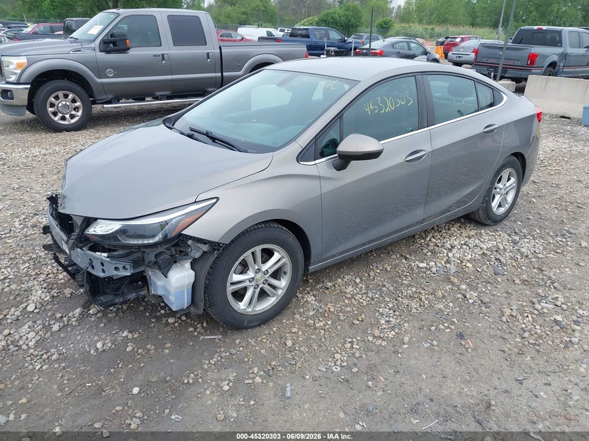 2017 Chevrolet Cruze VIN 1G1BE5SM6H7131145 IAAI salvage auction — FRONT END, Salvage Title, sold $2,700 on 2026-07-05 (photo 2)